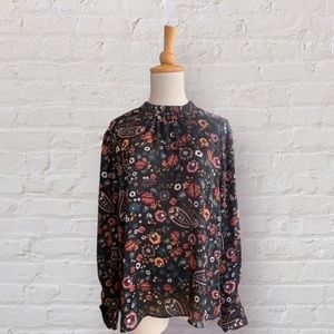 Host Pick 🌟A MTL 1980 Floral Blouse